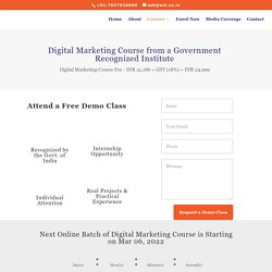 Digital Marketing Course in Delhi - Connaught Place