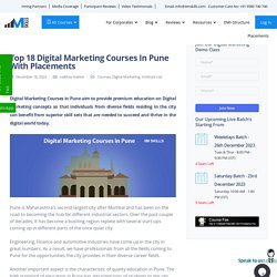 Top 17 Digital Marketing Courses In Pune In 2021 (Updated)