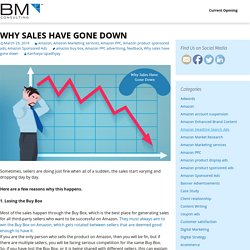 Why sales have gone down - Digital Marketing & Inbound Marketing Blog