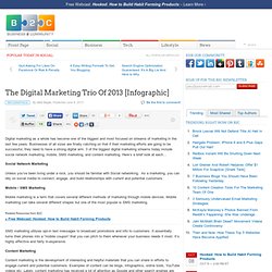 The Digital Marketing Trio Of 2013 [Infographic]
