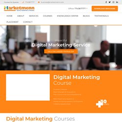 Digital Marketing Course – MarketMenn