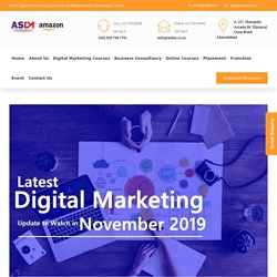 Latest Digital Marketing Update to Watch in November 2019 :