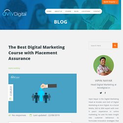 Best Digital Marketing Course with Placement in Kerala