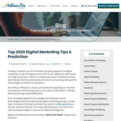Top 10+ Digital Marketing Tips and Prediction in 2020