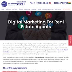 Digital Marketing for real estate agents - Best online marketing for realtors