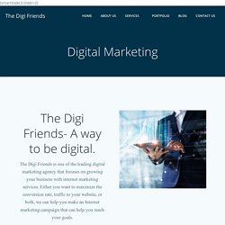 Digital Marketing Agency - The Digi Friends