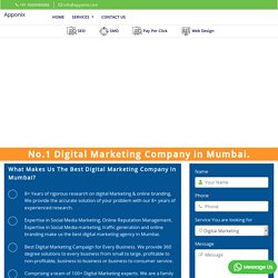 No.1 Digital Marketing Company in Mumbai