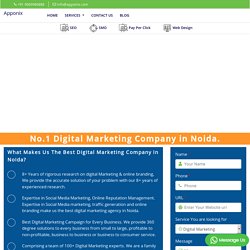 No.1 Digital Marketing Company in Noida