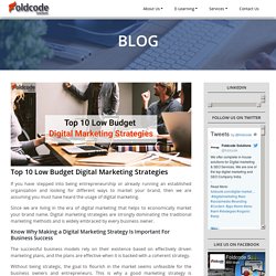 Top 10 Low Budget Digital Marketing Strategies