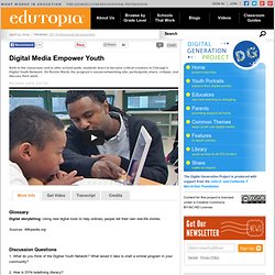 Digital Media Empower Youth