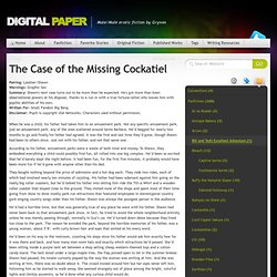 The Case of the Missing Cockatiel