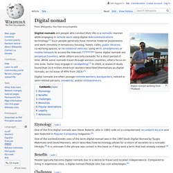 Digital nomad