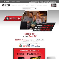 NITCO TV digital TV service for Northern Indiana, NWI & Rensselaer areas