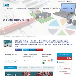 3C Digital Battery Market - Overview and Outlook by Potential Growth