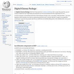Digital Cinema Package
