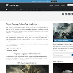 Digital Painting Gallery from Rado Javor