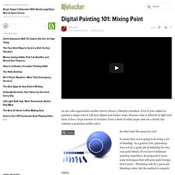 Digital Painting 101: Mixing Paint