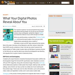 What Your Digital Photos Reveal About You