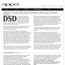 OPPO Digital - Demo Tracks by DSD Pioneer Musician David Elias