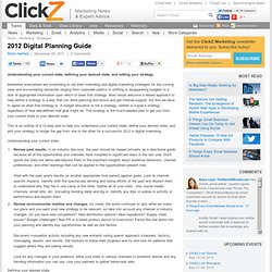 2012 Digital Planning Guide