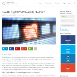 How Do Digital Portfolios Help Students?
