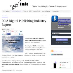 2012 Digital Publishing Industry Report