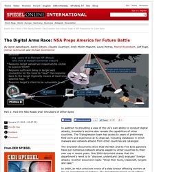 The Digital Arms Race: How the NSA Reads Over Shoulders of Other Spies