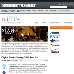 Digital States Survey 2014 Results