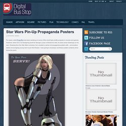 Star Wars Pin-Up Propaganda Posters