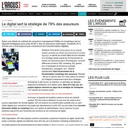 Le digital sert la stratégie de 79% des assureurs