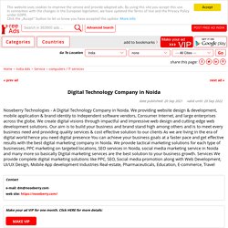 Digital Technology Company in Noida - 3228128