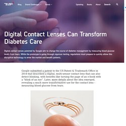 Digital Contact Lenses Transform Diabetes Care
