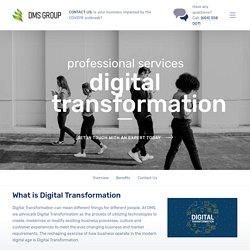 Digital Transformation – DMS Group