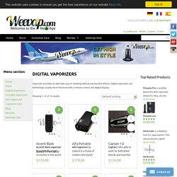 Digital Volcano Vaporizer & Easy Vape Digital Vaporizer - WeeVap