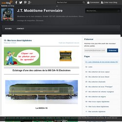 10 - Mes locos diesel digitalisées - J.T. Modélisme Ferroviaire