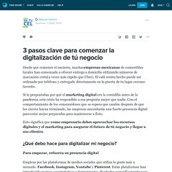 3 pasos clave para comenzar la digitalización de tú negocio: ext_5324331 — LiveJournal