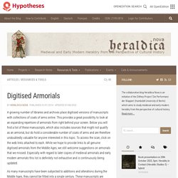 Digitised Armorials – Heraldica Nova