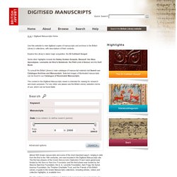 Digitised Manuscripts