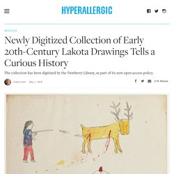 Digitized Collection of Early 20th-Century Lakota Drawings Tells a Curious History