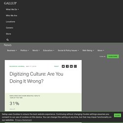 Digitizing Culture: Are You Doing It Wrong?