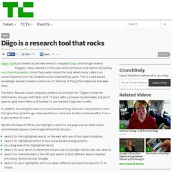 Diigo is a research tool that rocks