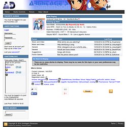 ArmiTunes - Streaming Japanese Internet Radio: Anime/J-Pop/J-Rock Music in MP3 and aacPlus - Armitage's Dimension