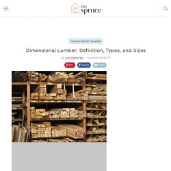 Dimensional Lumber - Definition, Types, and Sizes