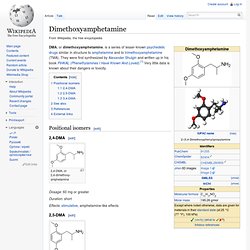 Dimethoxyamphetamine