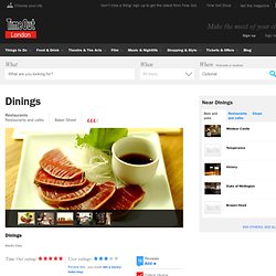 Dinings - Marylebone W1H - Restaurant Review
