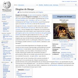 Diogène de Sinope