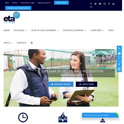 courses in sports management