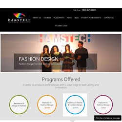 Two year Diploma in Textile & Fashion Design course in Hyderabad,India