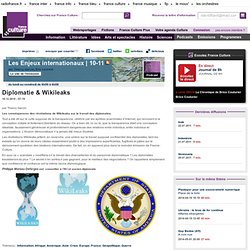 Diplomatie & Wikileaks