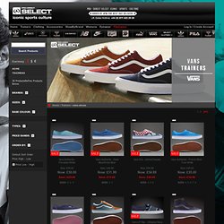 Pro-Direct Select - Vans Shoes & Trainers, Vans Skate, Classic, Slip On